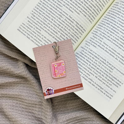 Llavero de acrílico - Books are my happy place