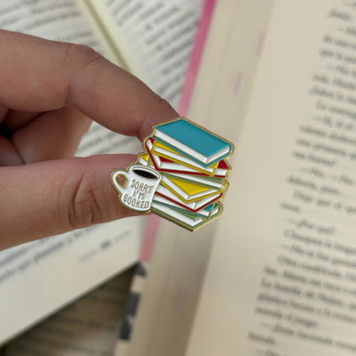 Pin literario - Sorry im booked