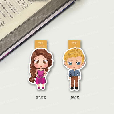 Marcapáginas Magnéticos La teoría del amor - Ali Hazelwood - Elsie o Jack