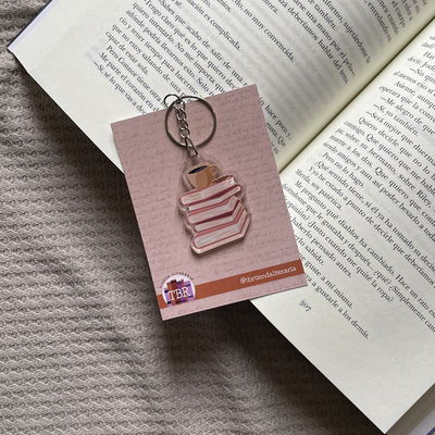 Llavero de acrílico - Coffee and books