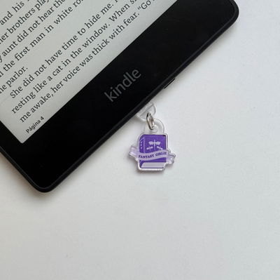 Charm para Kindle - Fantasy girlie