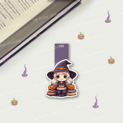 Marcapágina Magnético - Halloween Witch