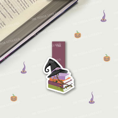Marcapágina Magnético - Halloween Books