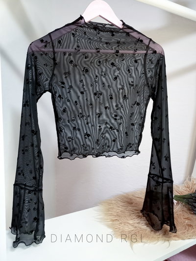 Top Nilda microtul con flores