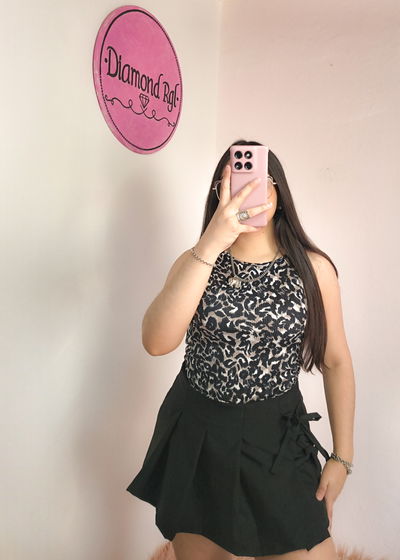 Musculosa Ursu animal print