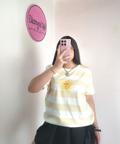 Remera sol estampado 
