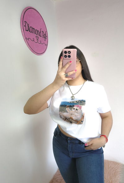 Remera gatito Madison