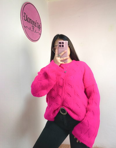 Sweater Pilar mangas oxford