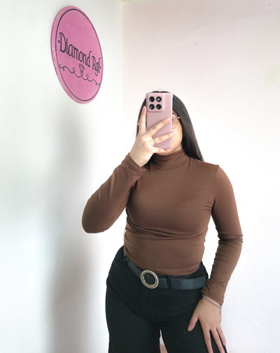 Polera Cora algodón gamuzado