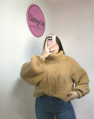 Sweater Elena manga globo