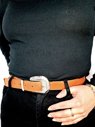 Cinto texano hebilla grande