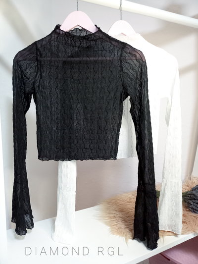 Top Ernestina microtul trenza