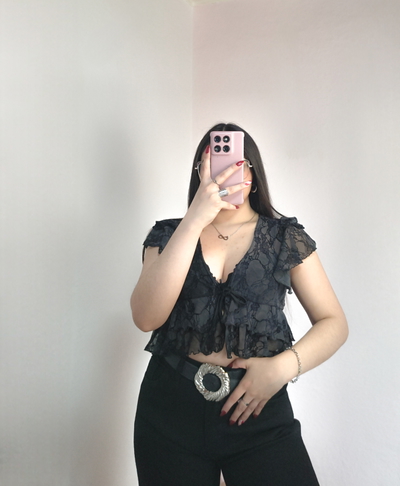 Top flor batik