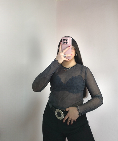 Remera microtul Denim