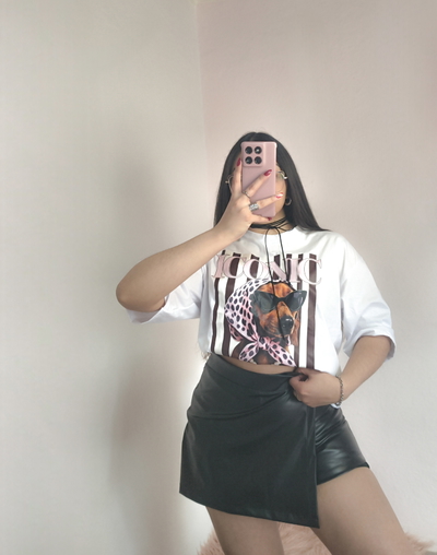 Remera boxy fit iconic