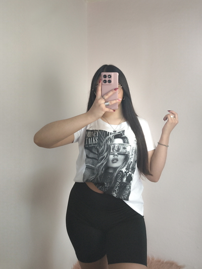 Remera estampada money