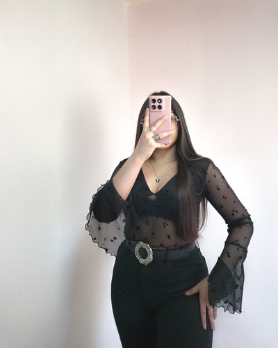 Top Ignacia microtul rosas