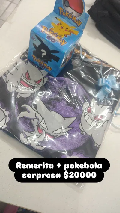  pokemon remera 
