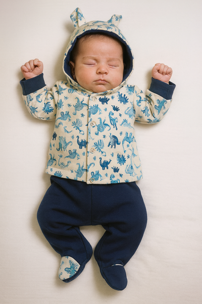 Conjunto Campera + Ranita en caja