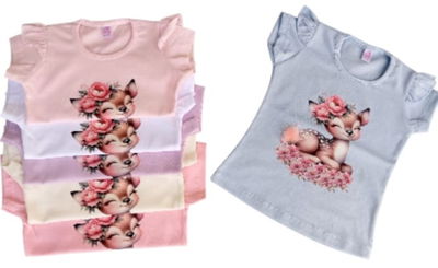 Remeras beba algodón 