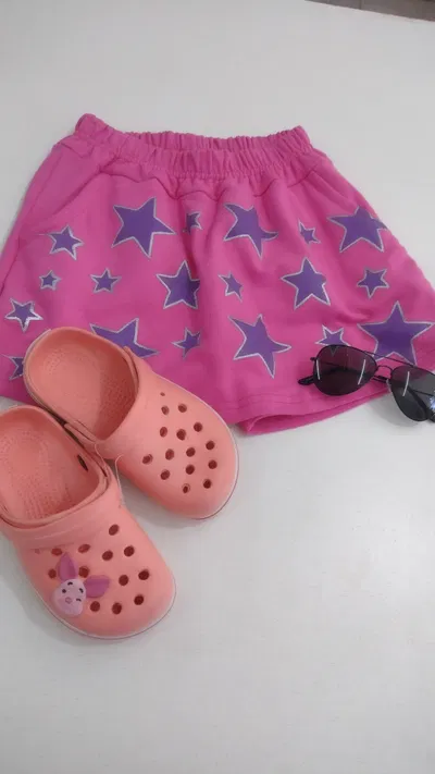 Shorts pollera algodón rústico 