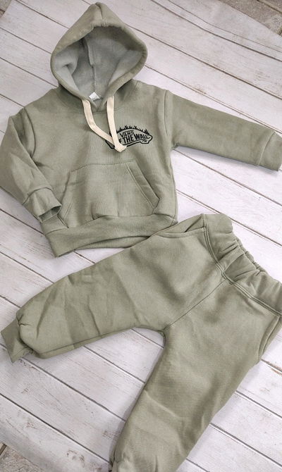 Conjunto vans frizado bebe