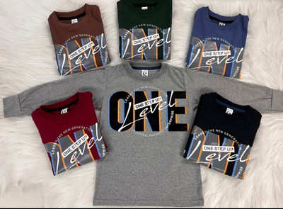 Remera manga larga nene