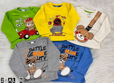 Remera manga larga bebe