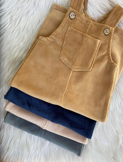 Jardinero bebe unisex con plush