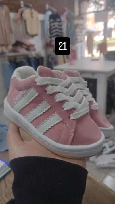 Zapatillas campus rosa