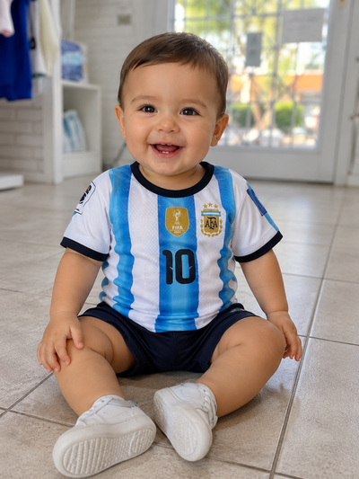 Camiseta argentina bebes🩵🤍🩵