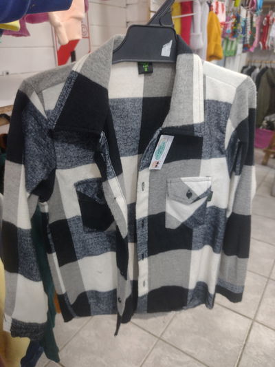 Camisa leñadora talle 8