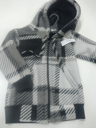 Campera polar con corderito 