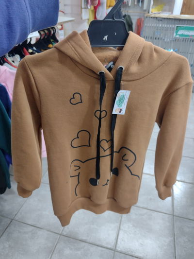 Maxibuzo frizado talle 6