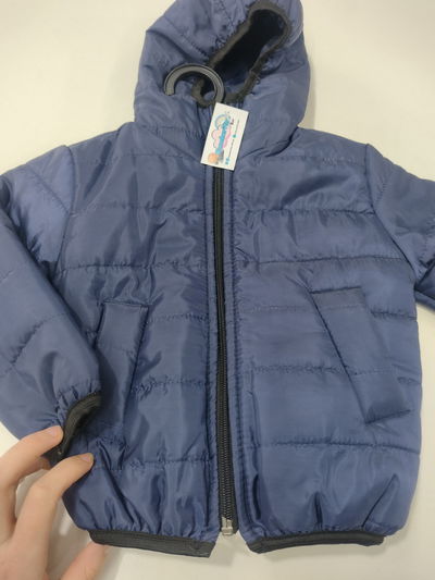 Campera azul 6/9 meses