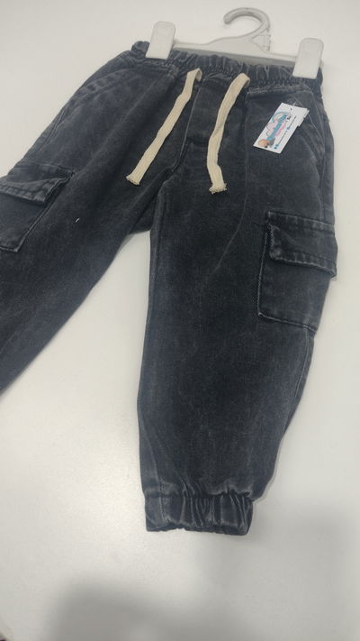 Jean cargo gris