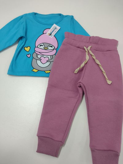 Conjunto pingüino 3/6 meses