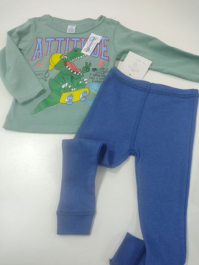 Conjunto algodón 12 meses