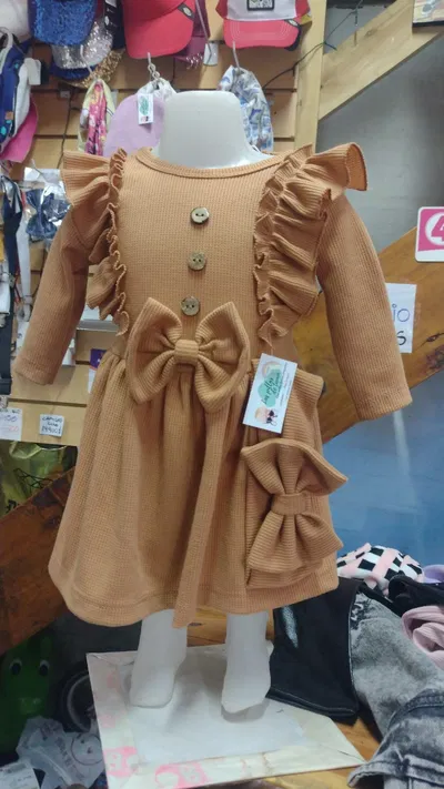 Vestido morley con vincha talle 2