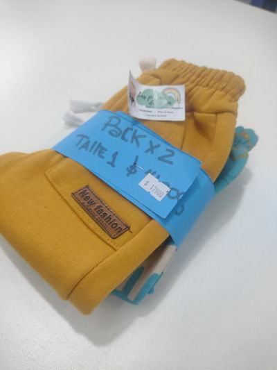 Pack 2 babuchas frizadas 3/6 meses