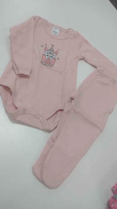 Conjunto body + ranita 1 mes
