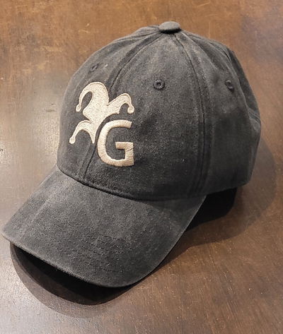 Gorra gabardina negra gastado Guasones