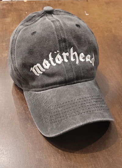 Gorra gabardina negra gastado Motörhead