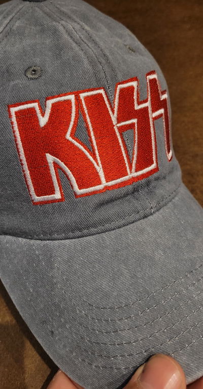 Gorra gabardina gris gastado Kiss