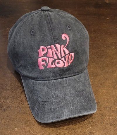Gorra gabardina negro gastado Pink floyd