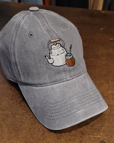Gorra gabardina gris gastado Pava y Mate