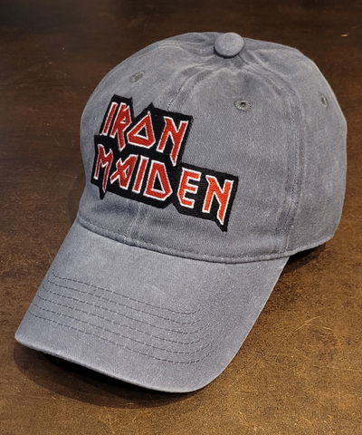 Gorra gabardina gris gastado Iron Maiden