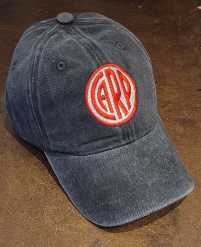 Gorra gabardina negro gastado River