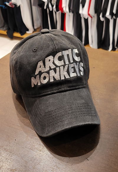 Gorra negro gastado gabardina Arctic Monkeys
