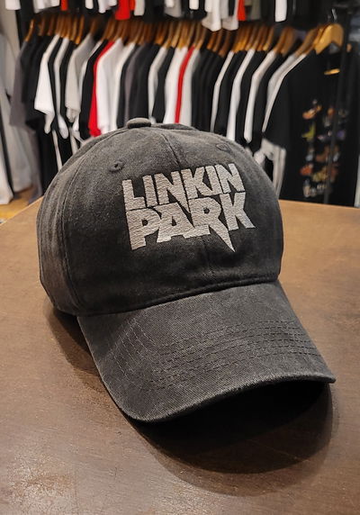 Gorra negro gastado gabardina Linkin Park